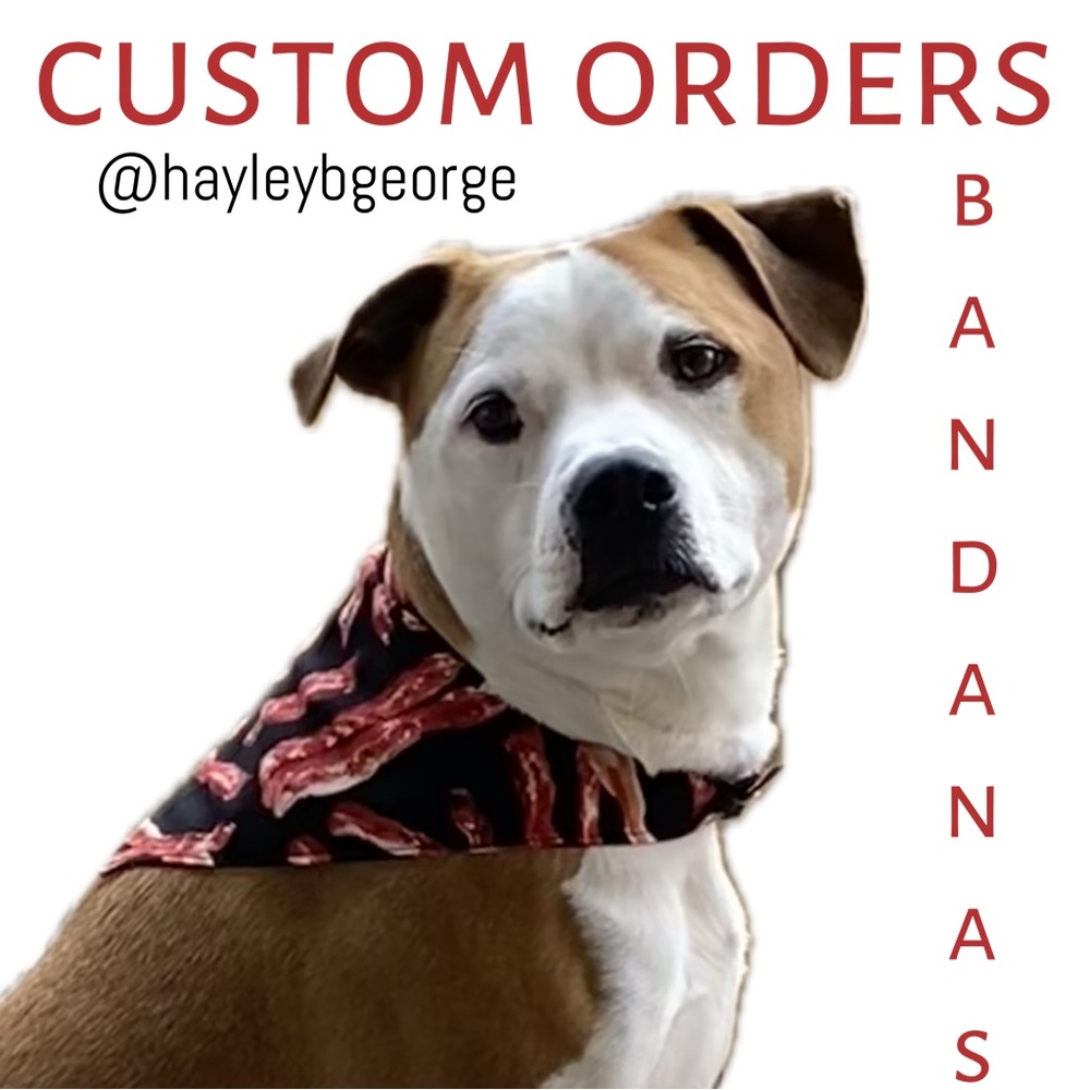 Custom Pet Bandana Orders